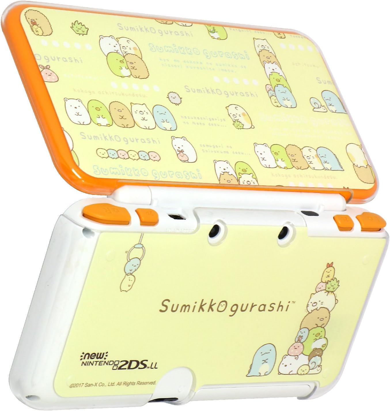 任天堂ライセンス商品 New2dsll用キャラクターpcカバー For Newニンテンドー2dsll すみっコぐらし すみっコどんなコ Amazon Co Uk Electronics