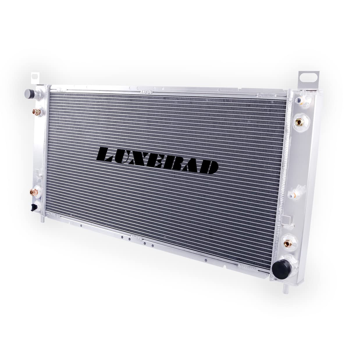 LUXERAD 3 Row Aluminum Radiator for 1999-2014 Chevy Silverado Suburban ...