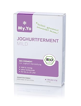 Bio-Joghurtferment Mild von My.Yo, 3 Beutel