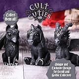 Nemesis Now Malpuss Winged Gothic Cat Figurine Polyresin Black view 7