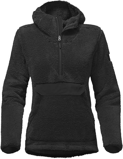 the north face cream campshire fleece hoodie