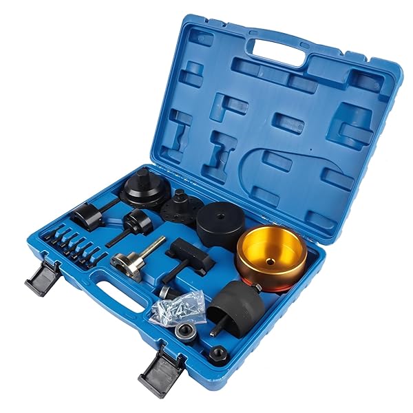 ENOCOS CRANKSHAFT SEAL REMOVAL KIT COMPATIBLE WITH B-M-W N40 N42 N45 N45T N46 N46T N52 N53 N54 N55 ENGINE, PART# 119181 CRANKSHAFT FRONT AND REAR OIL SEAL REMOVER AND INSTALLER KIT