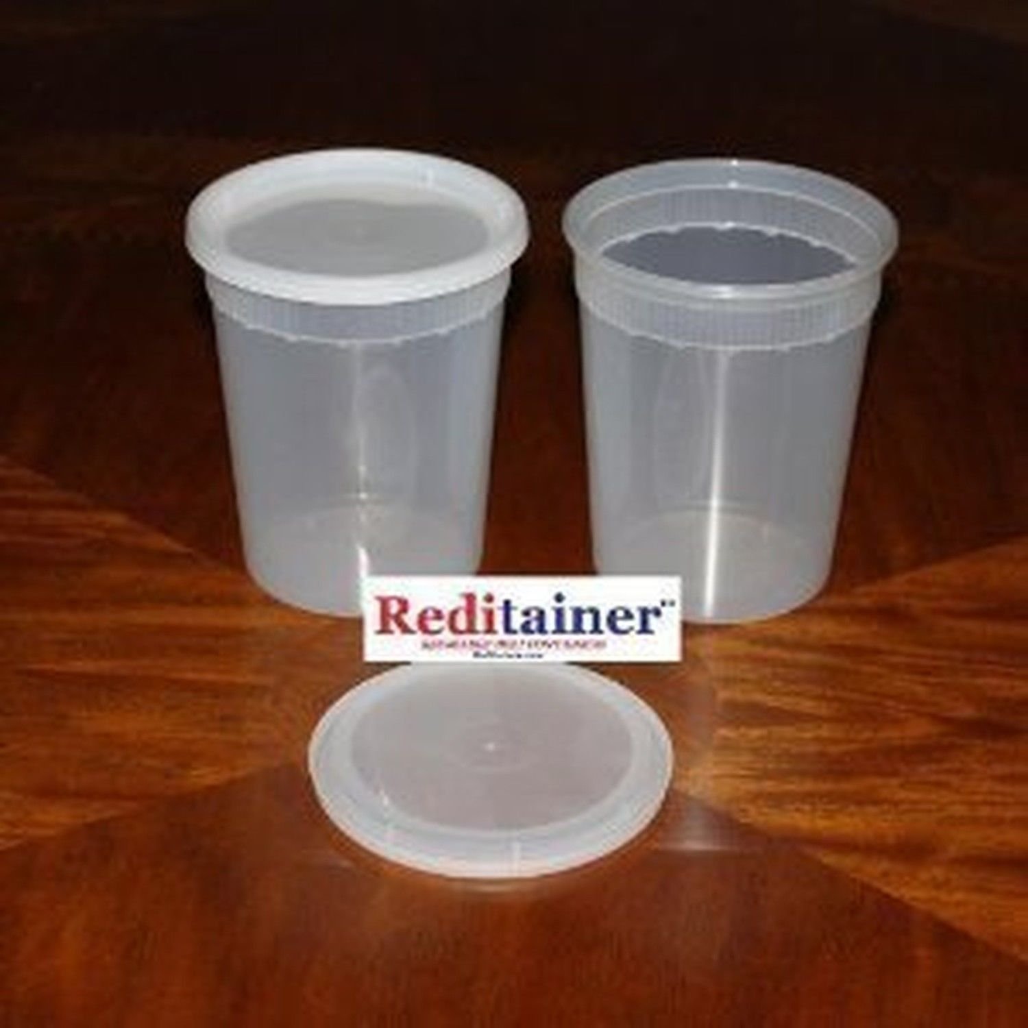 50Pack Reditainer 32Ounce Deli Food Storage Containers with Lids Buy