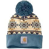 Carhartt Womens Bethany Yellowtail Pom Cuffed Beanie