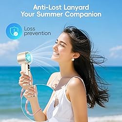 PANERGY High Speed Handheld Fan with Ice