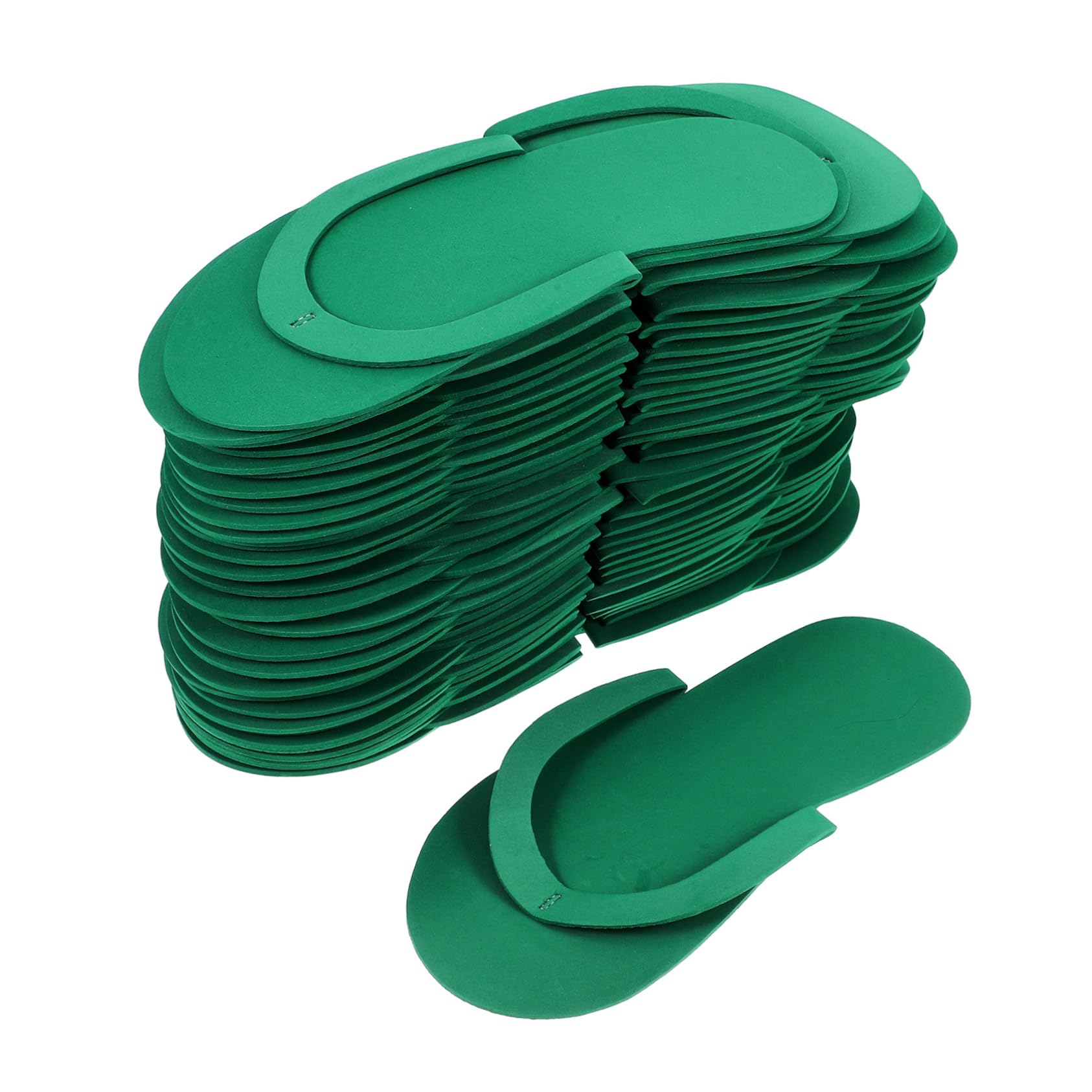 Disposable Foam Pedicure Slippers 36 Pairs Multi Color Flip Flop for Salon Nail Spa Guest Portable for Travel Supplies (Random Color)