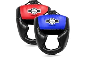 YORWHIN 2 Pack Boxing Headgear - Sparring Safety Head Guard for MMA, Kickboxing, Muay Thai, Boxing - Men, Women, Kids