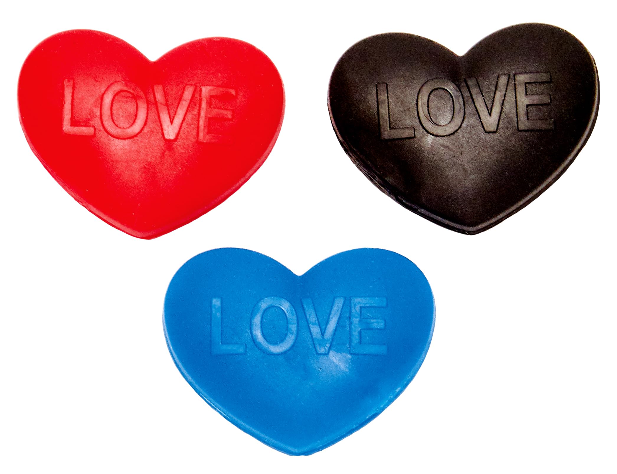 TOURNA Vibrex Heart Vibration Dampener (Red, Blue, Black)