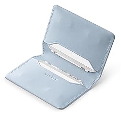 VULKIT Slim Minimalist Card Holder RFID Blocking