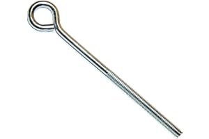 Hard-to-Find Fastener 014973454364 Eye Bolts, 1/4-20 x 6-Inch, 10-Piece