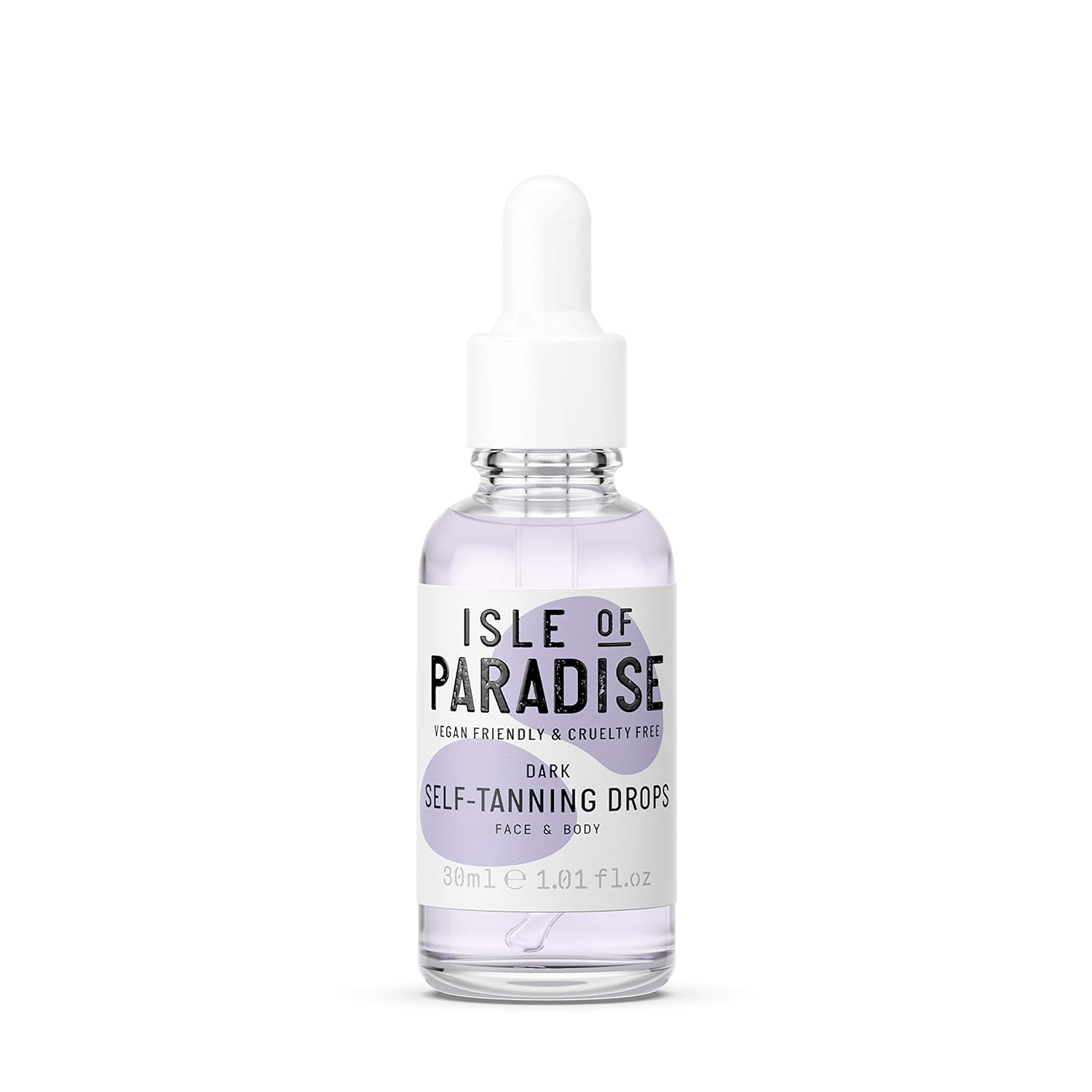 Isle of Paradise Fake Tan Drops Dark (30 ml) Add Self Tanning Drops to Skin Care Natural Ingredients & Vegan