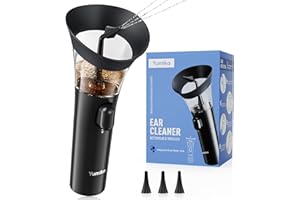 Yumika Ear Wax Removal Kit – Manual Ear Cleaner with Powerful Water Flow for Deep Clean & Soft Silicone Tip