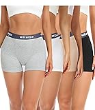 wirarpa Women's Cotton Boxer Briefs Underwear Anti