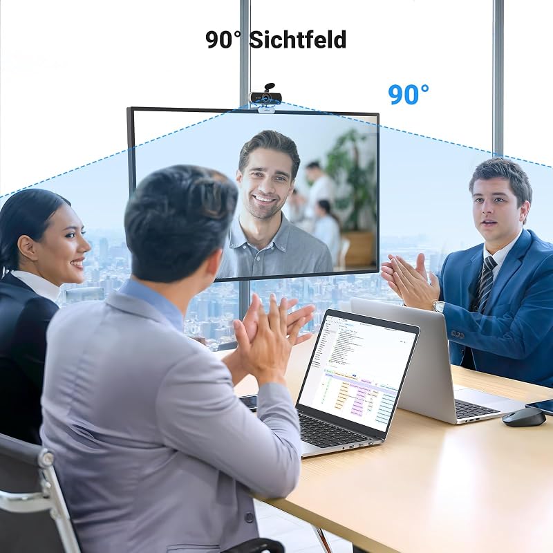FineCam Lite 1080P, Dual-Mikrofon, Fixfokus, mit Privacy Cover