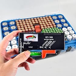 Battery Storage Organizer Case Holder Box with