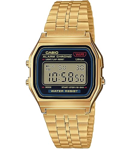 Amazon.com: Casio A500WGA-9D Men's Vintage Collection Gold Tone