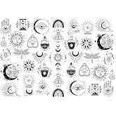 Ceramic Decals, Underglaze Transfer - Mystical (Black)