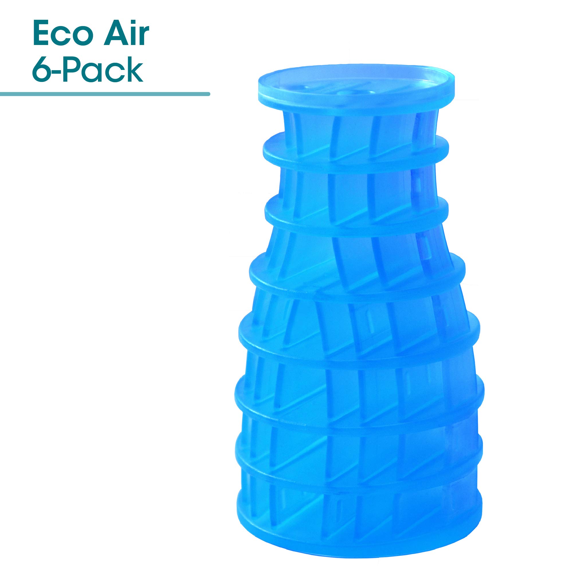 Fresh Products Eco-Air Refill, Air Freshener, Dry Fragrance Refill, Natural Oils, No Acetone or Propellants, Lasts 30 Days, Eco-Friendly, Powerful Fragrance — Fabulous, Made In USA, 6 Pack