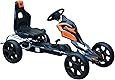HOMCOM Go Kart Racing Deportivo Coche De Pedales Para Niños 5 Años Con