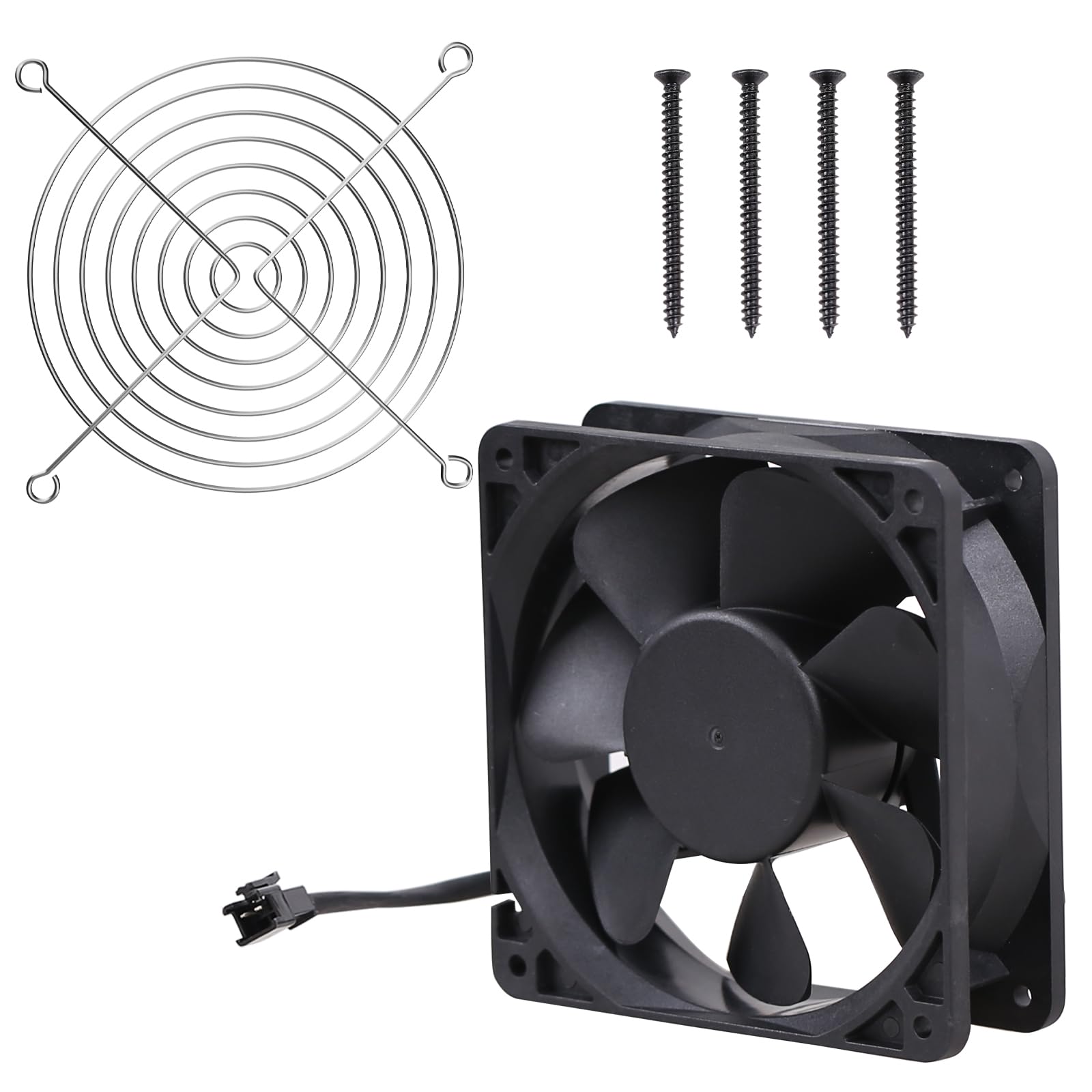 Photo 1 of Yubunt Fan Kit - Replacement Part 9904190040 is Compatible with Masterbuild MB20041020, MB20040221, MB20041220, Masterbuild Gravity Series 560/800/1050 Digital Charcoal Grills and Smoker.