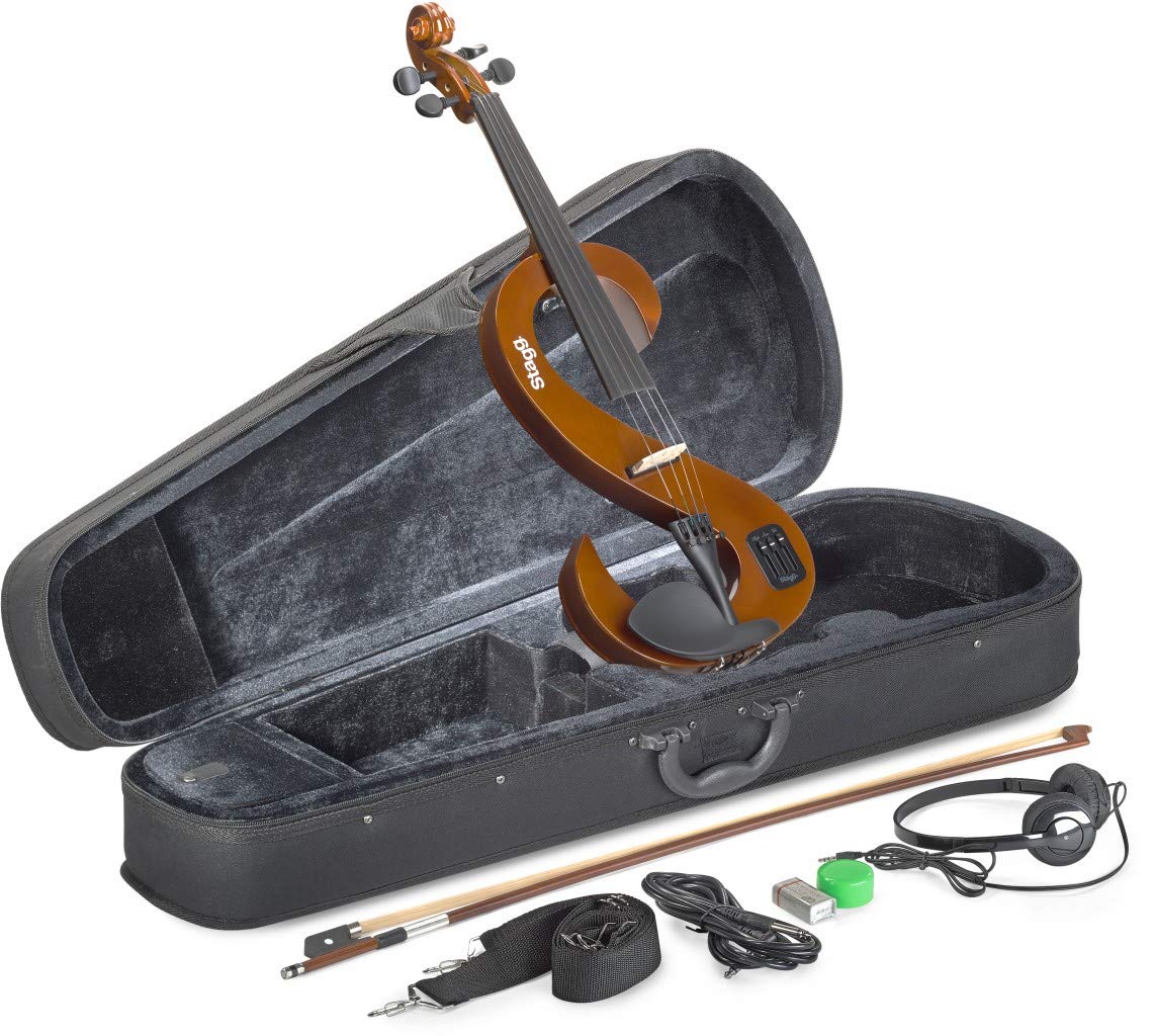Stagg Electric Violin Outfit - Violinburst