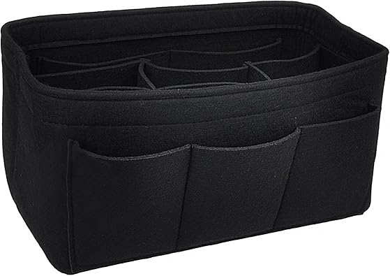 Amazon Apsoonsell フェルト バッグインバッグ 取り外し自由の仕切り付き インナーポケット 大容量 小銭入れ 便利 収納バッグ おしゃれ バックインバック メンズ レディース Apsoonsell バッグインバッグ