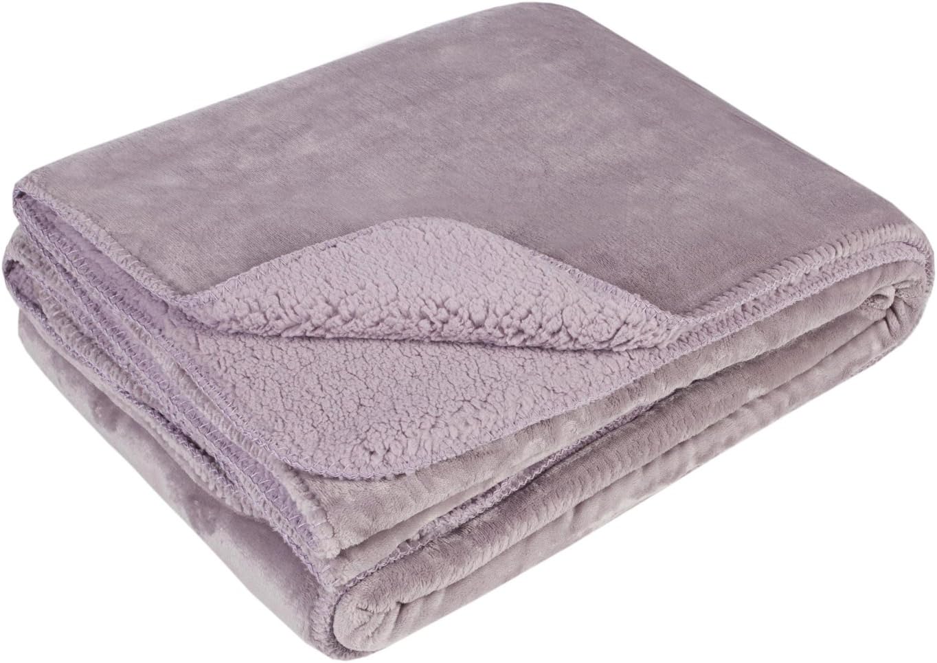 Dove Mill Curtains Malini Cosy Soft Touch Deep Fleece Throw