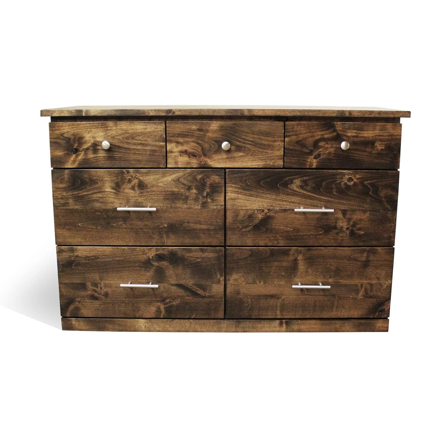Amazon Com Solid Wood Rustic Dresser Home Living Bedroom