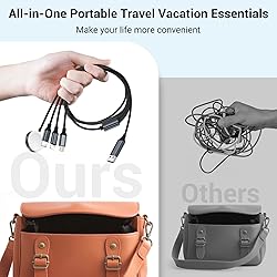 Renmou for Apple Watch Charger,4 in 2 Multi