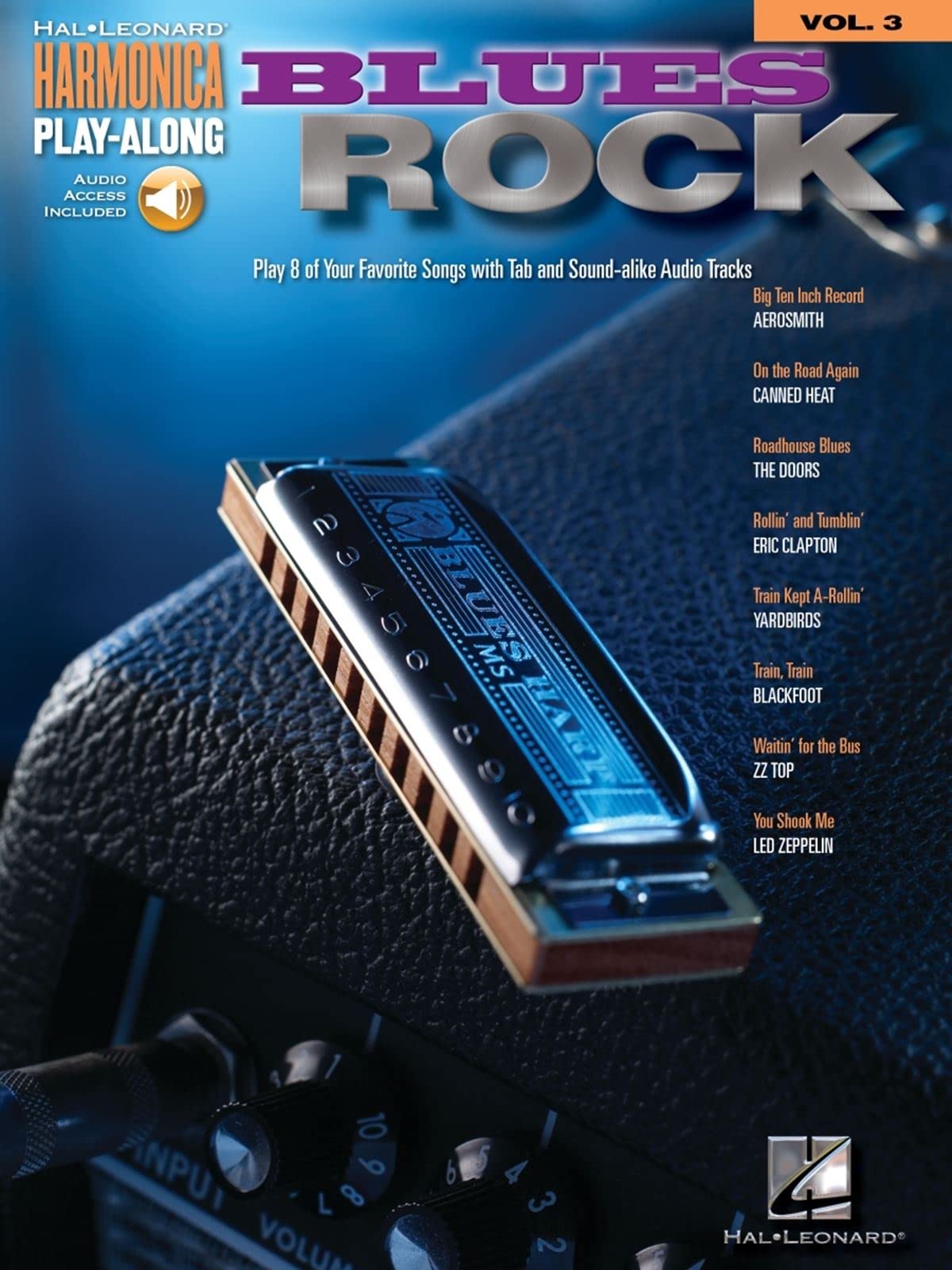 Harmonica Play-Along: Blues Rock, Vol. 3 (Hal Leonard Harmonica Play-Along)