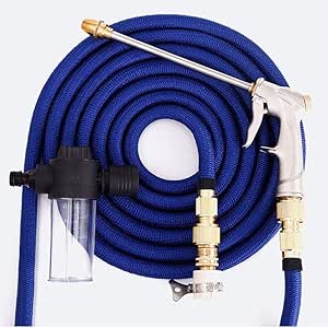 WXFQX Ampliable Manguera de jardín de tuberías, 25FT-100FT Flexible