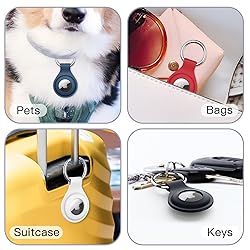 JETech Silicone Case for AirTag 2021 with