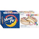 MoonPie Birthday Mini Party Pies, Vanilla Cookie, 10 Count, 10 oz, Dairy Free
