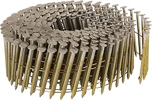 Metabo HPT Siding Nails, 1-1/2" x .090, Wire Coil, Stainless Steel, RG, 304, 900 Count (13349HPT)