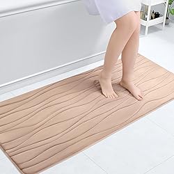 Buganda Memory Foam Bathroom Rug Mat 59x20, Extra