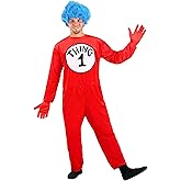 Dr. Seuss Thing 1 and Thing 2 Costume for Adults S/M