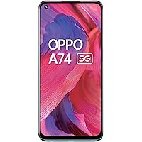 OPPO A74 5G (Fantastic Purple,6GB RAM,128GB Storage) - 5G Android Smartphone | 5000 mAh Battery | 18W Fast Charge | 90Hz…