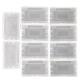 Ninthseason 10 Pcs/Lot Clear Plastic Game Cartridge Card Box Case Cover for Game Boy Gba Sp Gbm