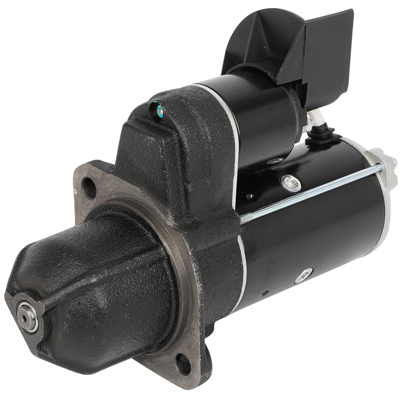 Photo 1 of SCITOO Starter Motor 17086 17086 Starter Motor Fits for JOHN DEERE Skid Steer Loaders 240 2004 JD 3029D 46HP Engine for JOHN DEERE Skid Steer Loaders 260 2003 JD PMGR 12V 2.5kW CW 10 Tooth