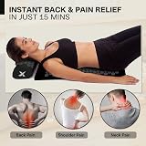 Xn8 Sports Acupressure Mat & Pillow Black Spiked Back Pain Relief Wellness Set view 4