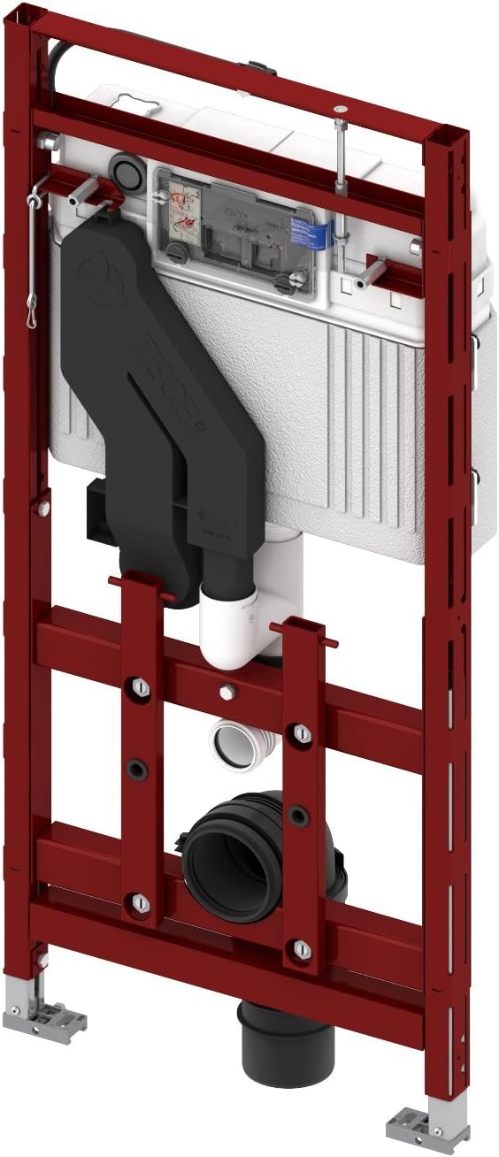 Tece WC Module TECElux 400 BH1120mm Height Adjustable, with Odour 9600400, Multicoloured