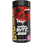 MUTANT Creatine Bytz – Sugar Free Chewable Creatine Tablets for On-the-Go Use – 5 g Monohydrate Per Day – 80 Tablets – Berrie