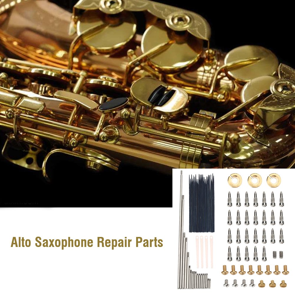 Alto Sax Repair Maintenance Kit Set, Wind Musical Instrument Parts