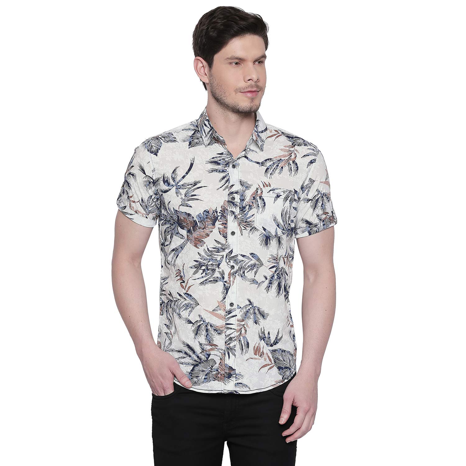 mufti slim fit shirts