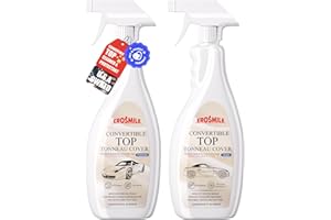 EROSMILE Convertible Top Cleaner And Protectant Kit Use For Cleaning And Protecting The Automotive Soft Tops Of Fabric Construction.Deep-Penetrating Cleaning,Preventing Cracks, 2 Items,Total 32 OZ