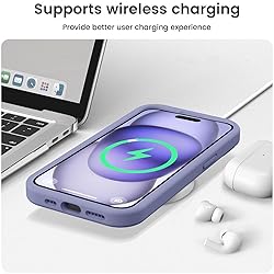Vooii Compatible with iPhone 15 Plus Case, Upgrade