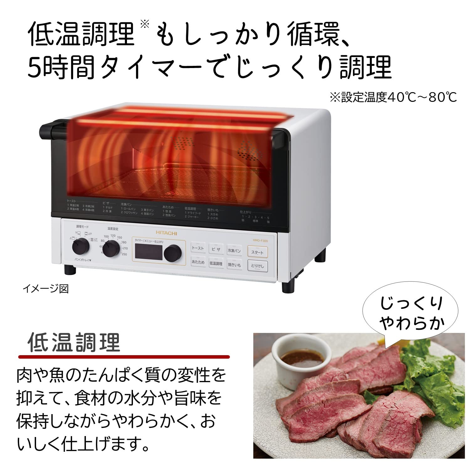 Mua HMO-F300-B Hitachi Stone Black Toaster Convection Oven trên Amazon ...
