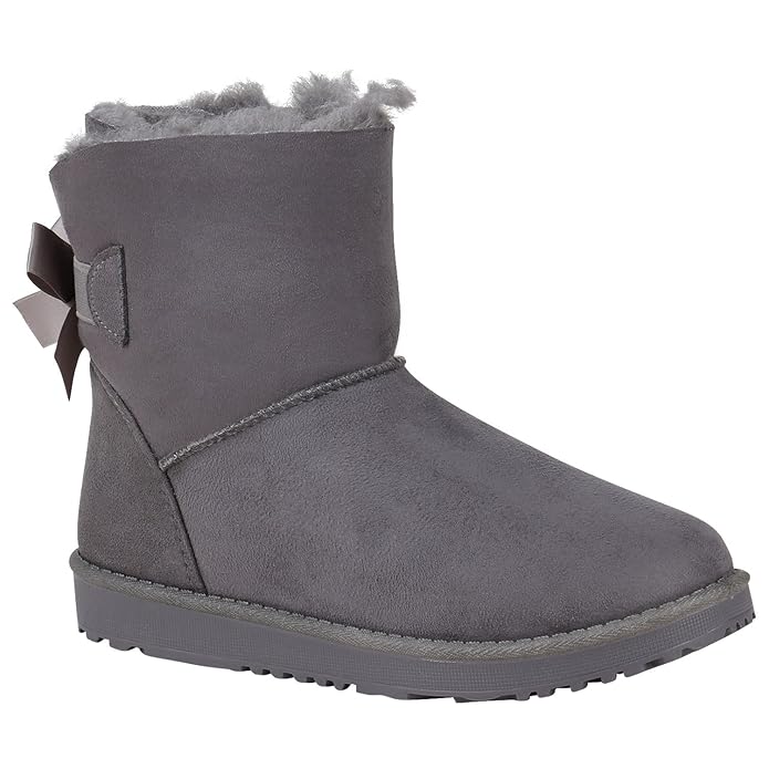 Stiefelparadies Damen Stiefeletten Schlupfstiefel Warm Gefüttert Flandell