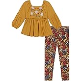 Kids Headquarters girls 2pc Tunic Legging Set