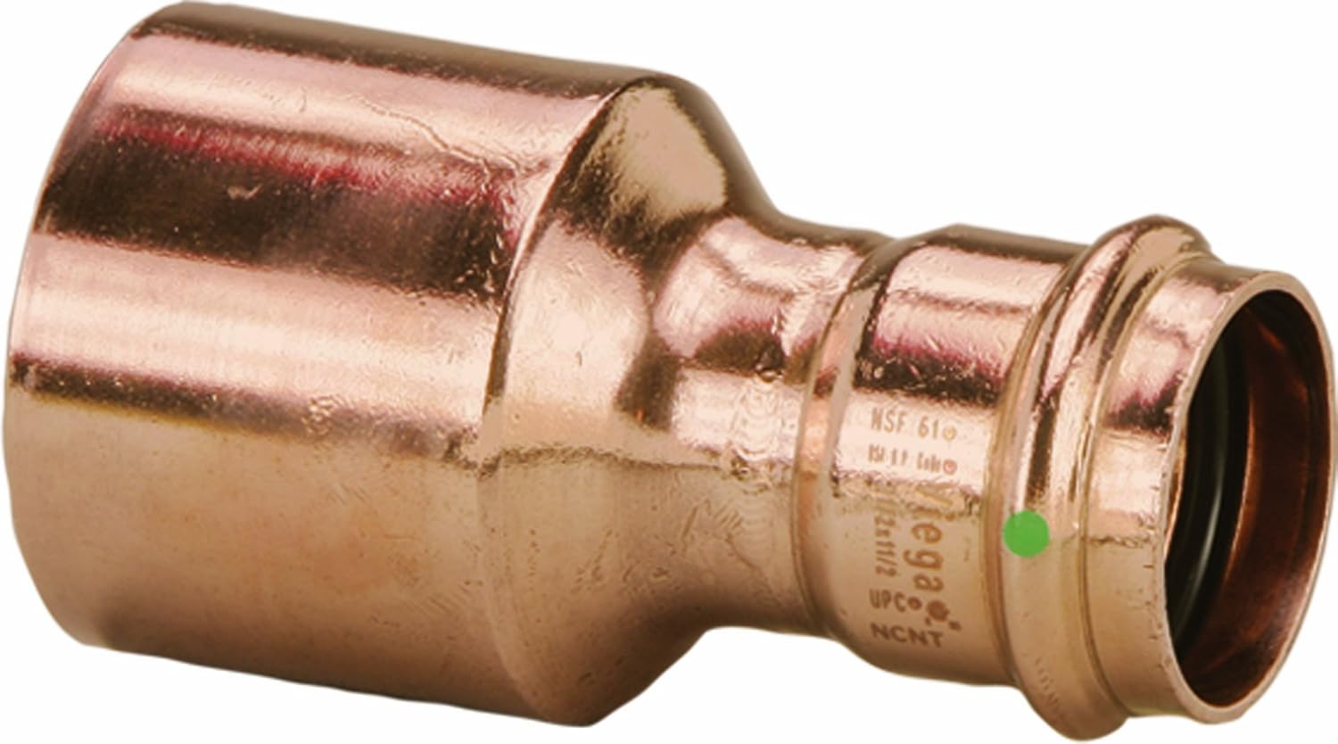 Viega 20783 ProPress Zero Lead Copper XLC Reducer with 4Inch by 3